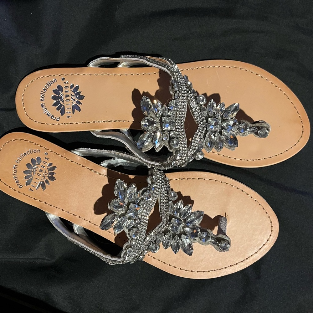 Yellow Box Size 8 Sandals